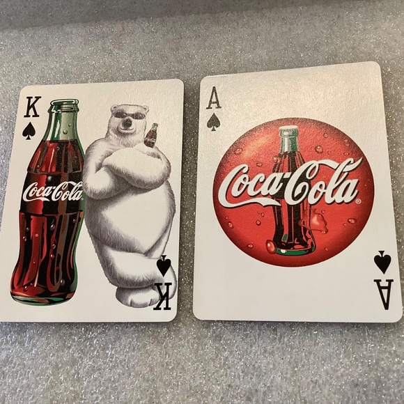 Vintage Coca Cola Polar Bear 1998 Playing Cards - Picture 4 of 7